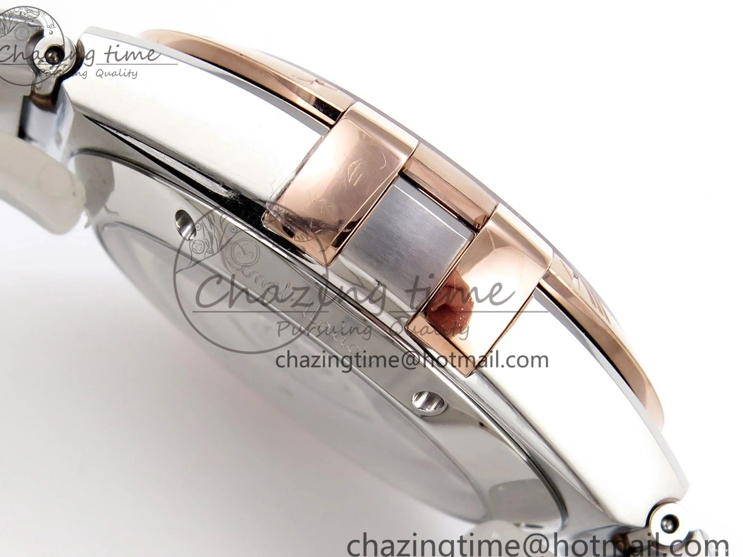 0414 Constellation 39mm SS RG ASWF 1:1 Best Edition White Diamonds Dial on SS RG Bracelet A Minimalist 7772